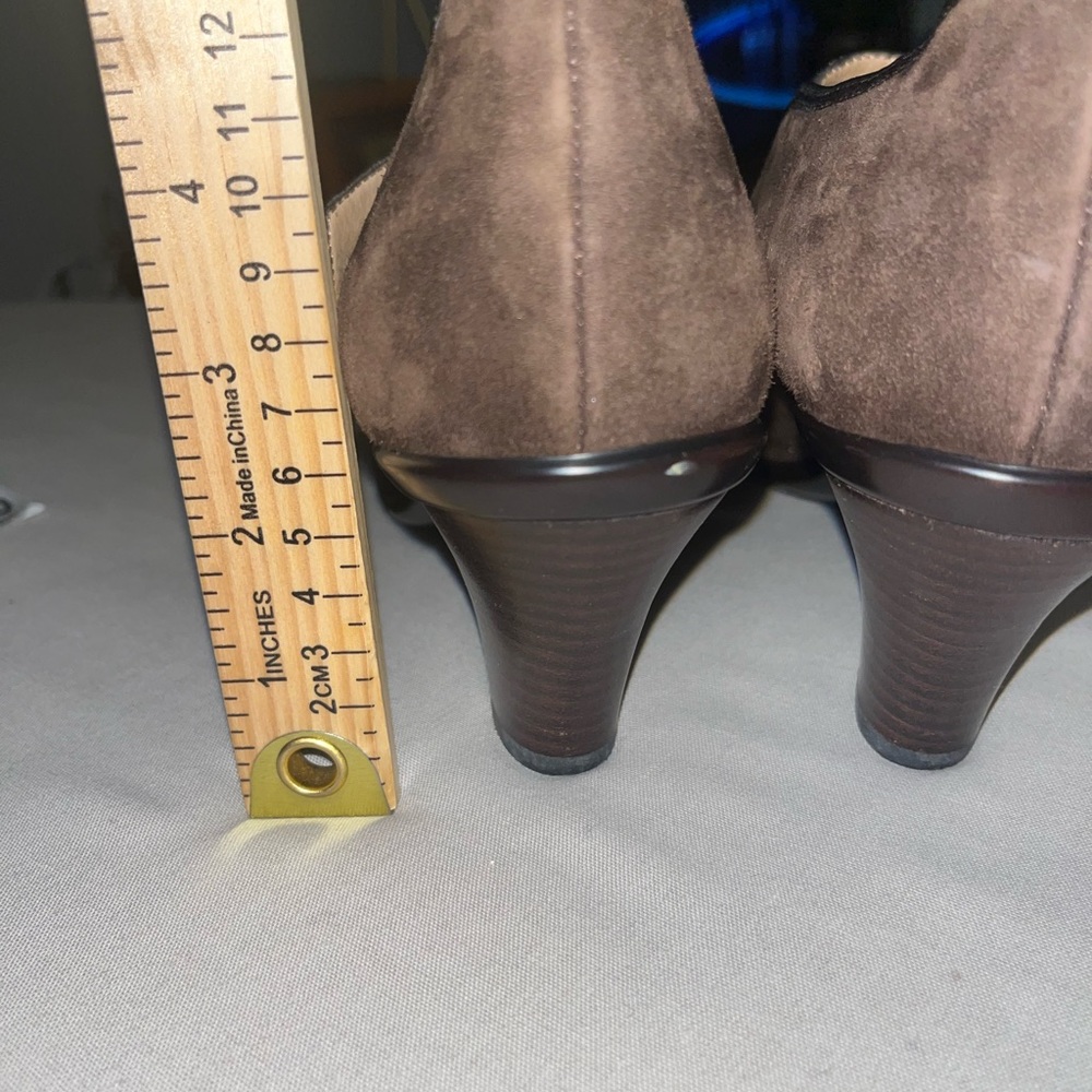 Sofft Womens Candra Suede Mary Jane Chocolate Size 8 - Picture 8 of 8